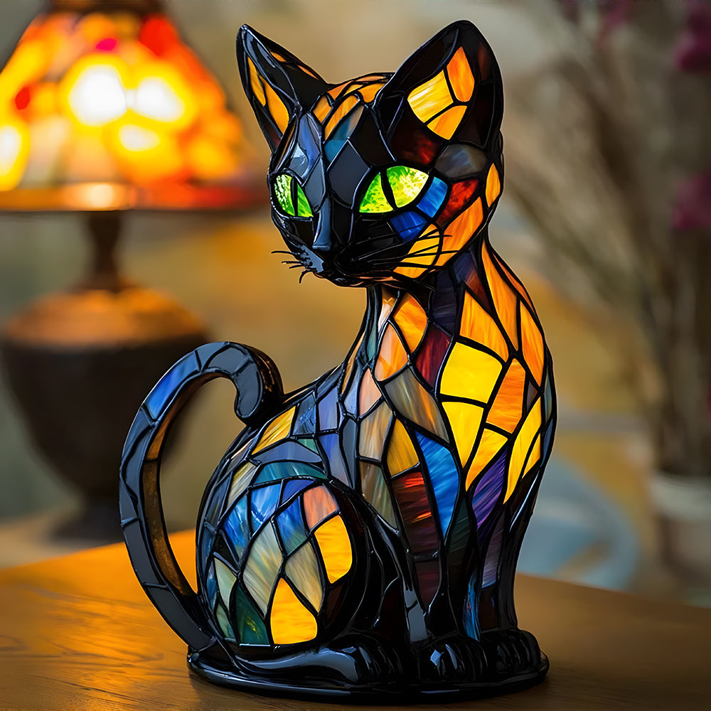 Glow Cat Lamp – Handmade Light for Cozy Hearts