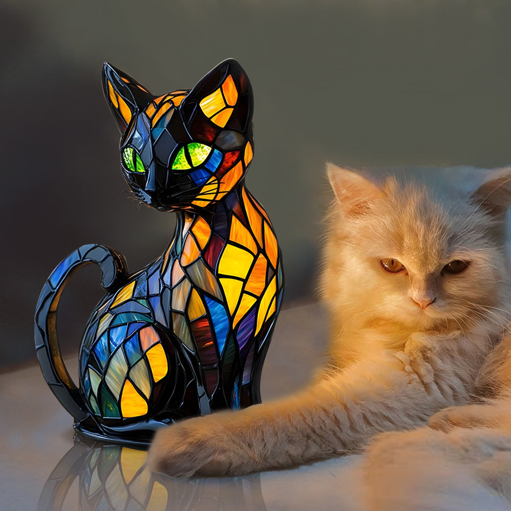 Glow Cat Lamp – Handmade Light for Cozy Hearts