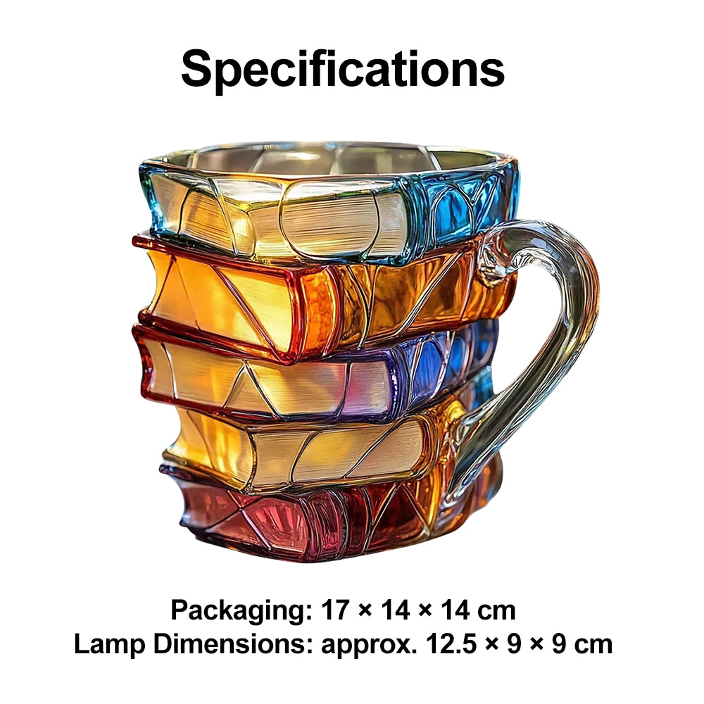 Where Books and Coffee Meet: 3D Reading Mug