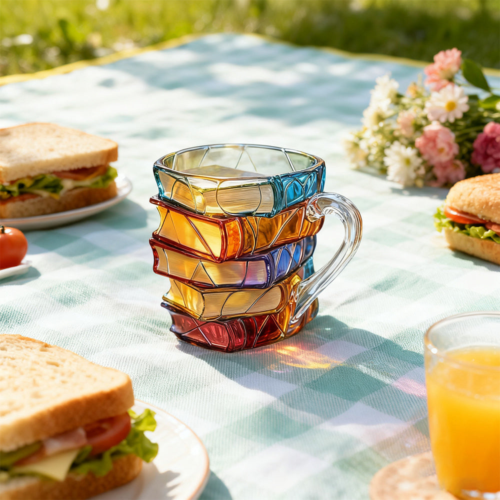 Where Books and Coffee Meet: 3D Reading Mug
