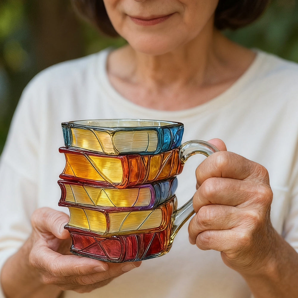 Where Books and Coffee Meet: 3D Reading Mug